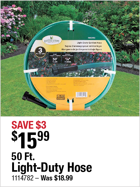 50 Ft. Light-Duty Hose